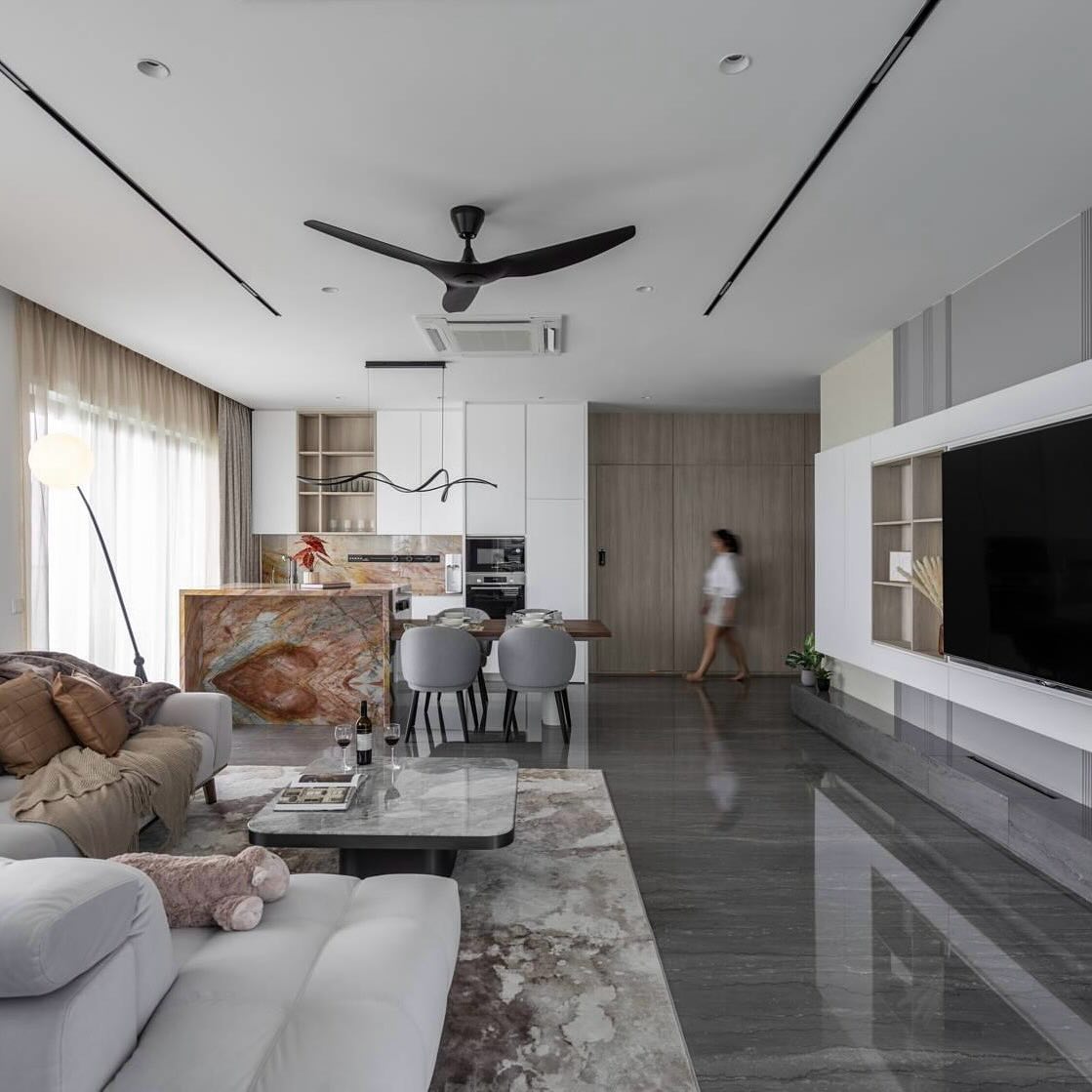 侘寂风・环保主材 + 空间留白设计